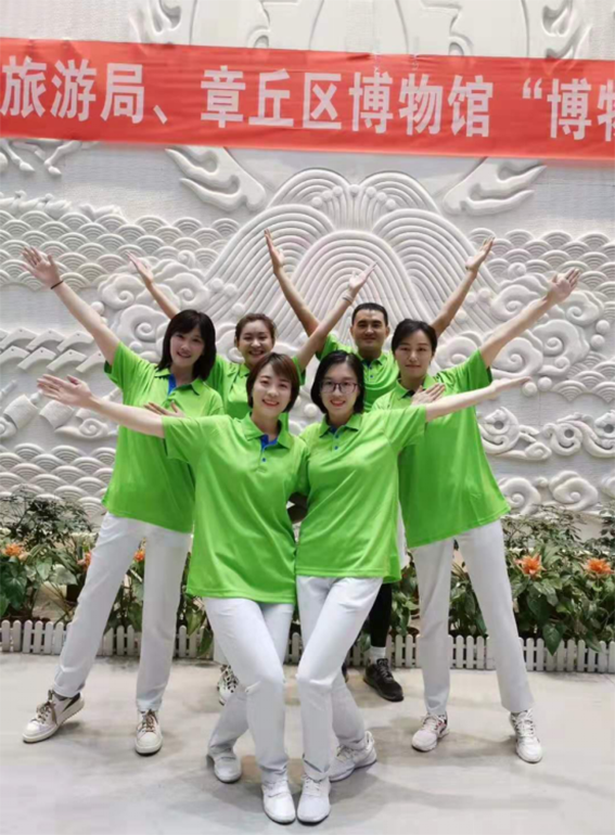 区城市管理局局参加章丘博物馆举办活动
