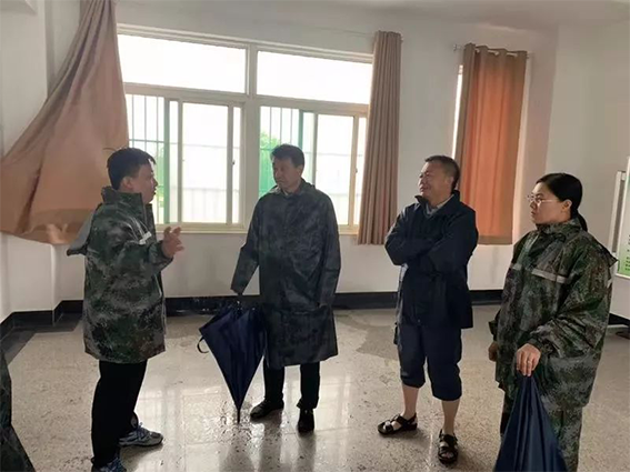 防汛救灾，纪检监察干部在一线！
