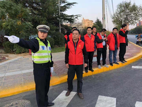章丘广播电视台开展文明出行主题宣传教育活动