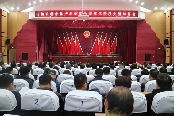 刁镇召开农村集体产权制度改革第三阶段安排部署会